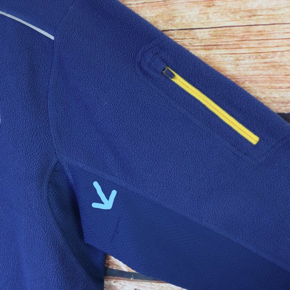 The North Face Men's Sweater Fleece Lightweight Pullover 1/4 Zip Outdoors - Picture 11 of 11